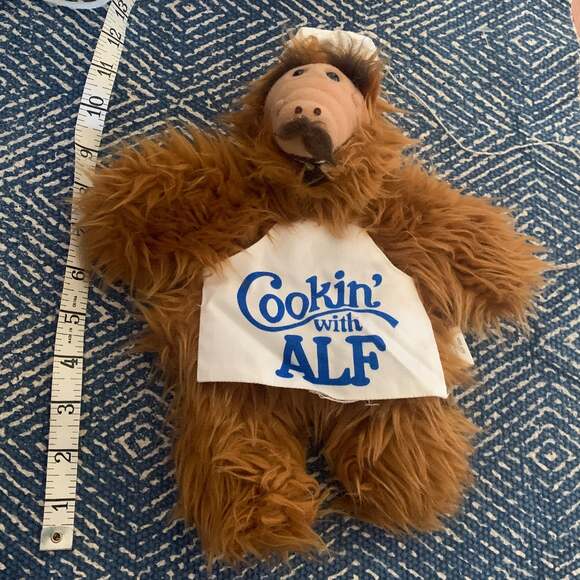 Alf cookin with alf vintage 1988 hand puppet plush - Picture 3 of 7